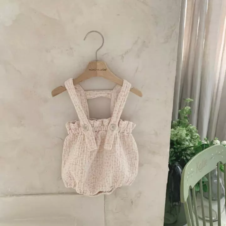 Mimi Market - Korean Baby Fashion - #babyboutique - Lona Pot Dungarees - 9