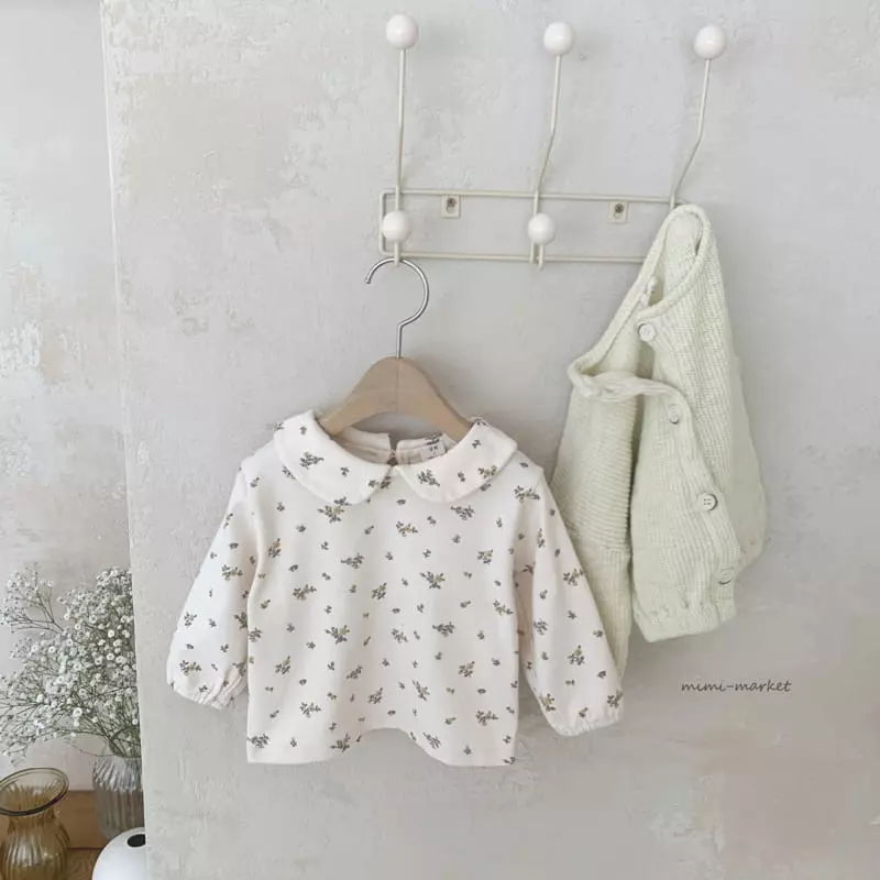 Mimi Market - Korean Baby Fashion - #babyboutiqueclothing - Bero Collar Tee - 7