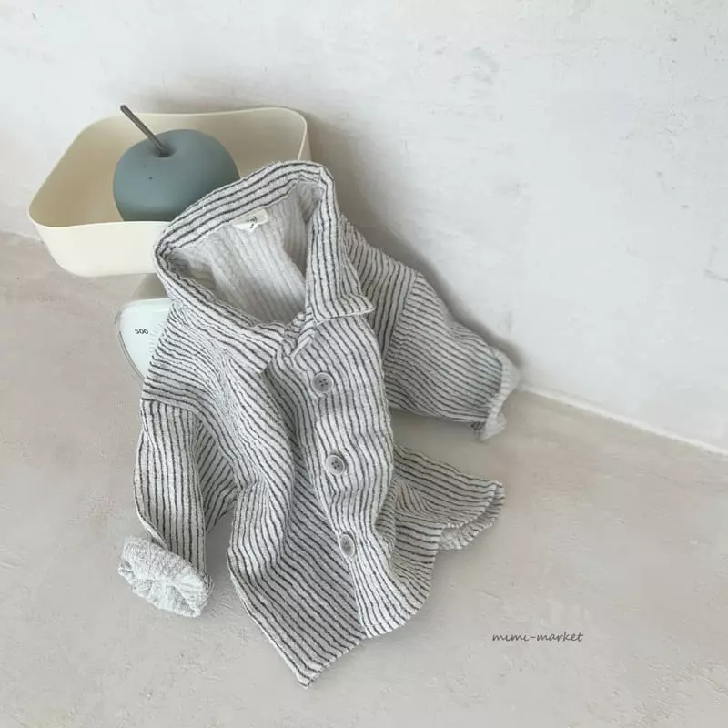 Mimi Market - Korean Baby Fashion - #babyfashion - Collar Shirt - 12