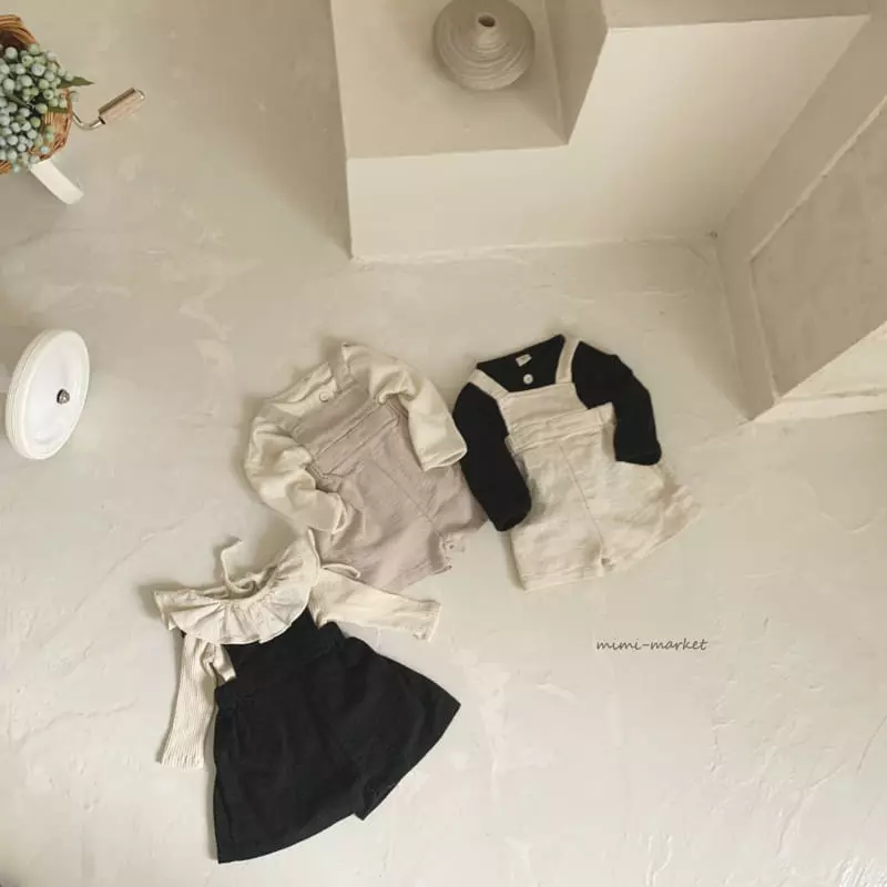 Mimi Market - Korean Baby Fashion - #babyoninstagram - Mu Dungarees - 5