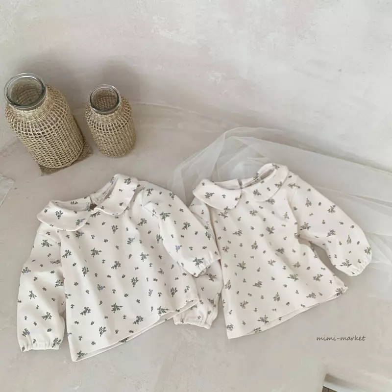 Mimi Market - Korean Baby Fashion - #babyoutfit - Bero Collar Tee
