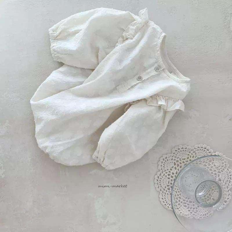 Mimi Market - Korean Baby Fashion - #babyoutfit - Cloud Bodysuit - 11