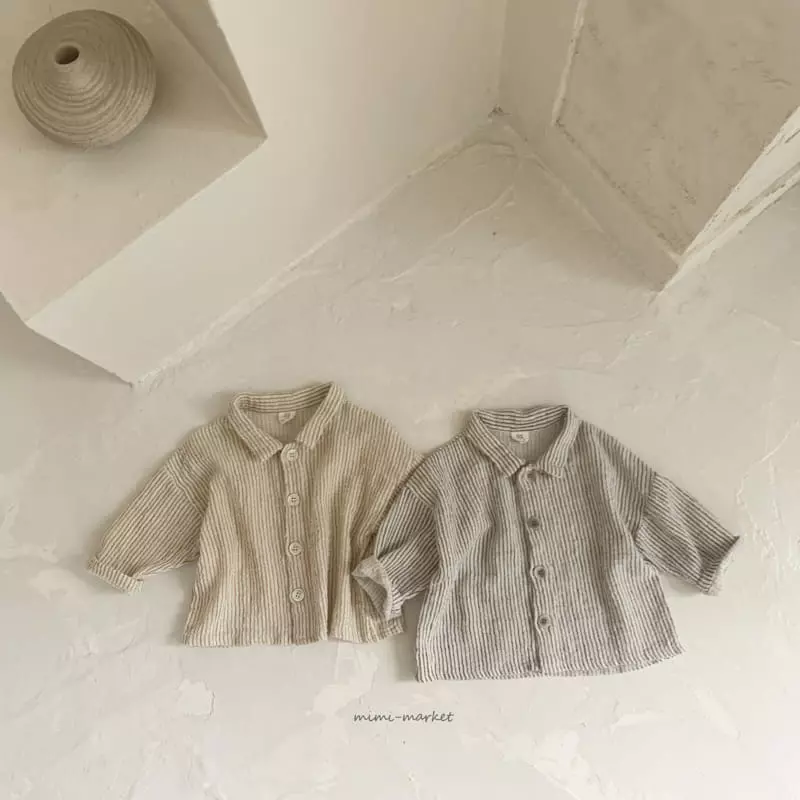 Mimi Market - Korean Baby Fashion - #onlinebabyboutique - Collar Shirt - 6