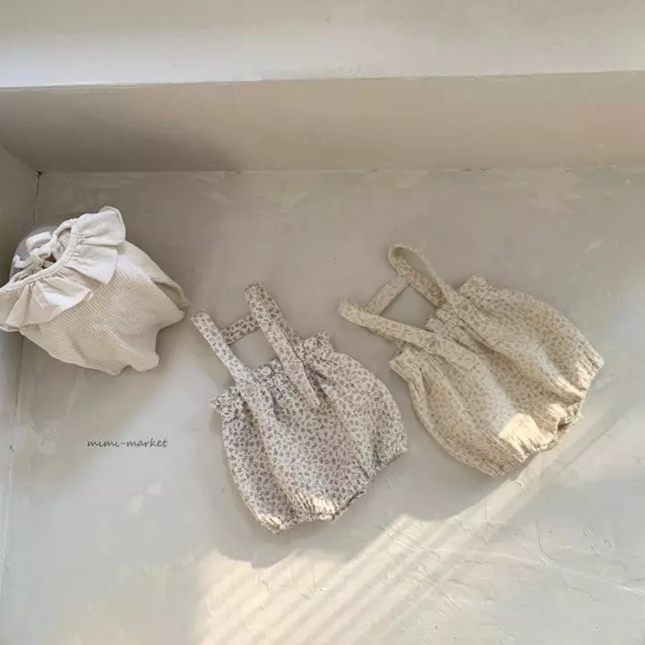 Mimi Market - Korean Baby Fashion - #onlinebabyshop - Lona Pot Dungarees - 7