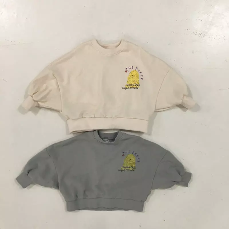 Mini Bongbong - Korean Children Fashion - #childofig - Small Dog Sweatshirt