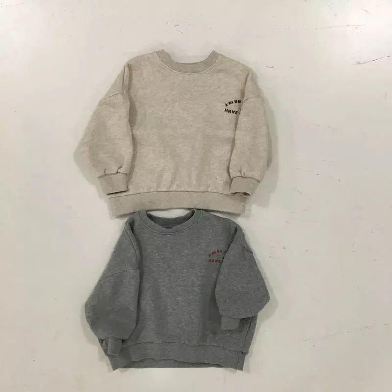Mini Bongbong - Korean Children Fashion - #childrensboutique - Base Sweatshirt