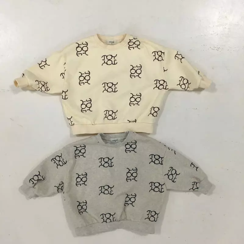 Mini Bongbong - Korean Children Fashion - #discoveringself - Joy Sweatshirt