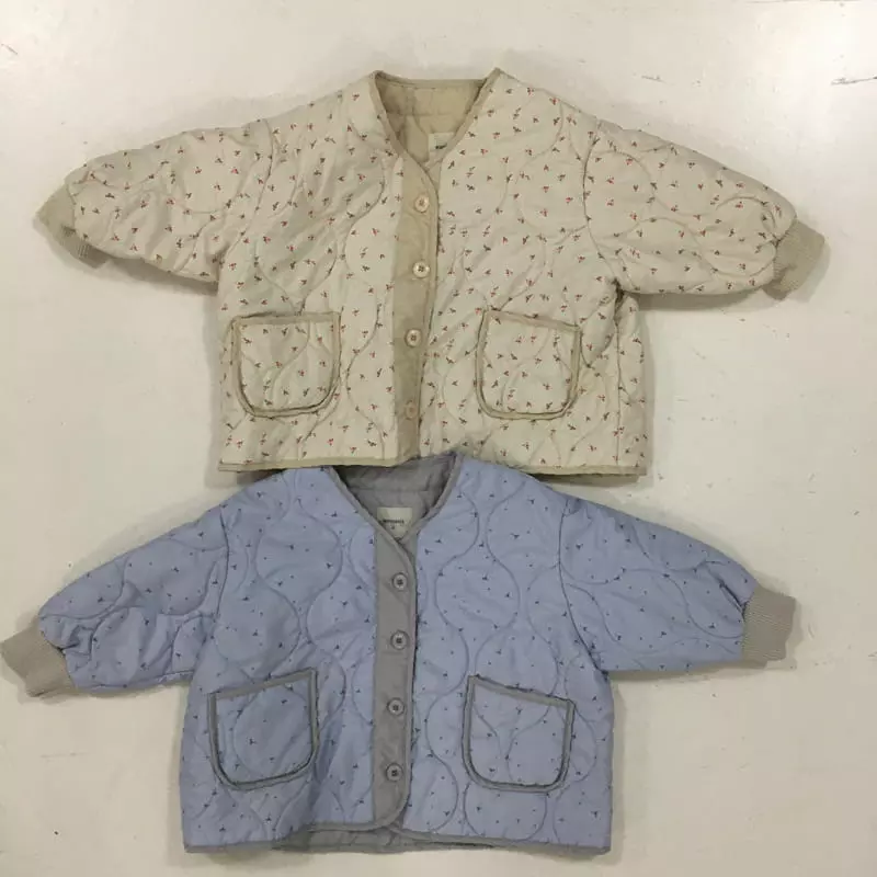 Mini Bongbong - Korean Children Fashion - #minifashionista - Flower Jacket