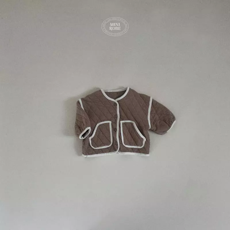 Mini Robe - Korean Baby Fashion - #babyboutique - Bebe Cocoa Quilting Jumper