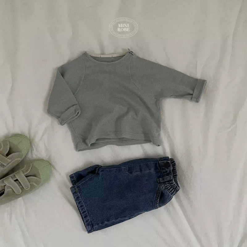 Mini Robe - Korean Baby Fashion - #babyboutique - Bebe Round Tee - 9
