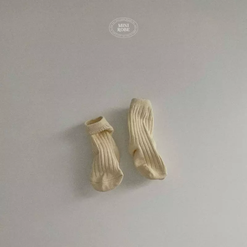 Mini Robe - Korean Baby Fashion - #babyboutique - Pistachio Socks - 2