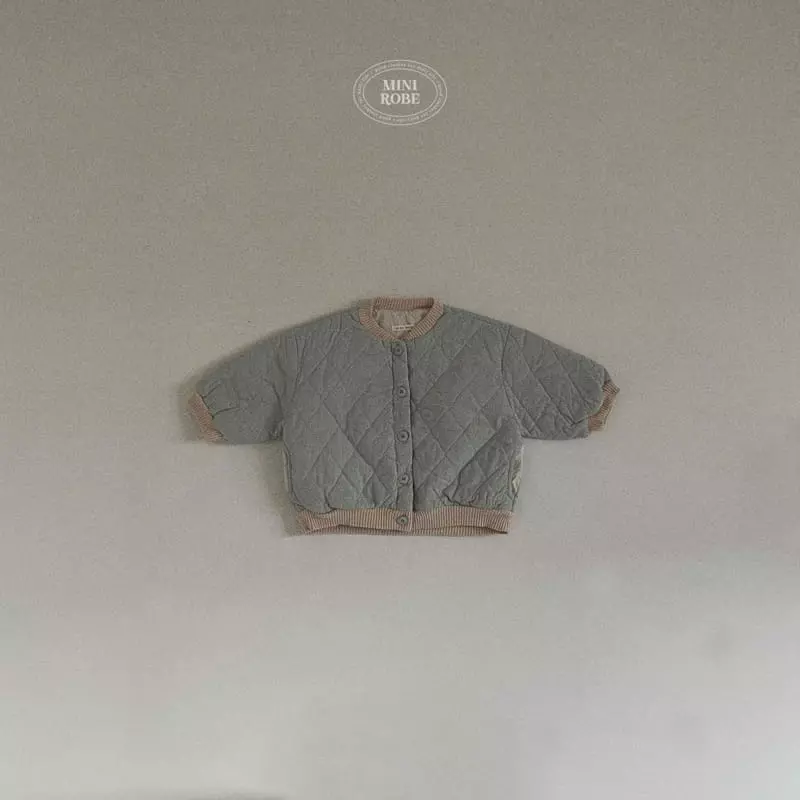 Mini Robe - Korean Baby Fashion - #babyclothing - Bebe Pping Quilting Jumper - 2