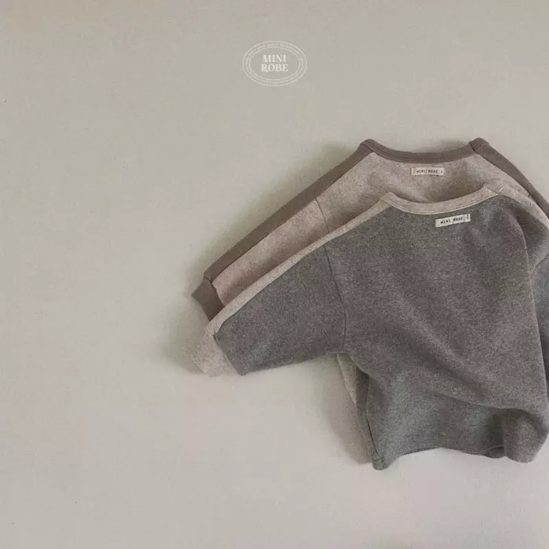 Mini Robe - Korean Baby Fashion - #babyclothing - Bebe Line Tee - 11