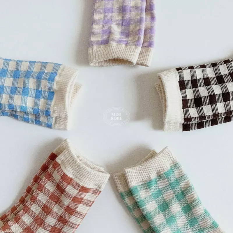 Mini Robe - Korean Baby Fashion - #babyfashion - Natural Socks - 3