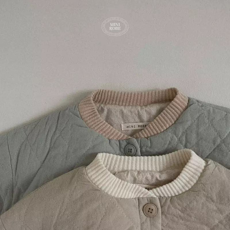 Mini Robe - Korean Baby Fashion - #babyfashion - Bebe Pping Quilting Jumper - 3