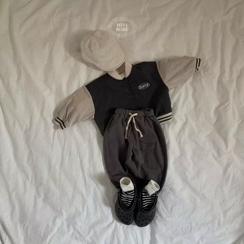Mini Robe - Korean Baby Fashion - #babyfever - Beeb Champion Jumper - 9