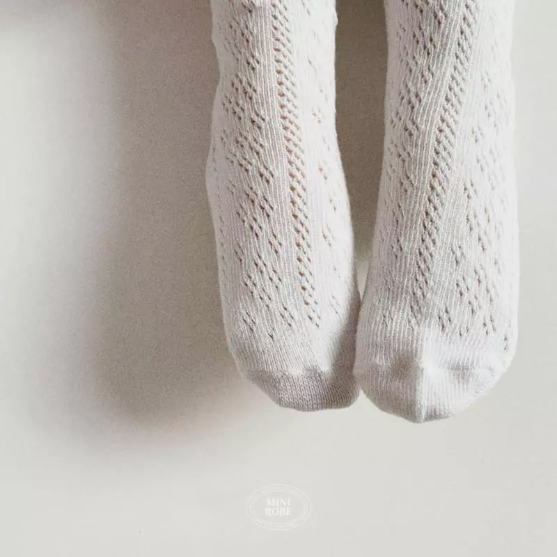Mini Robe - Korean Baby Fashion - #babyfever - Floral Socks - 2