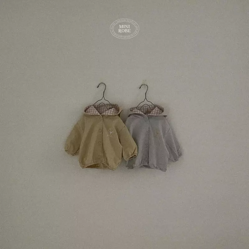 Mini Robe - Korean Baby Fashion - #babyfever - Bebe Hoody Jumper - 3