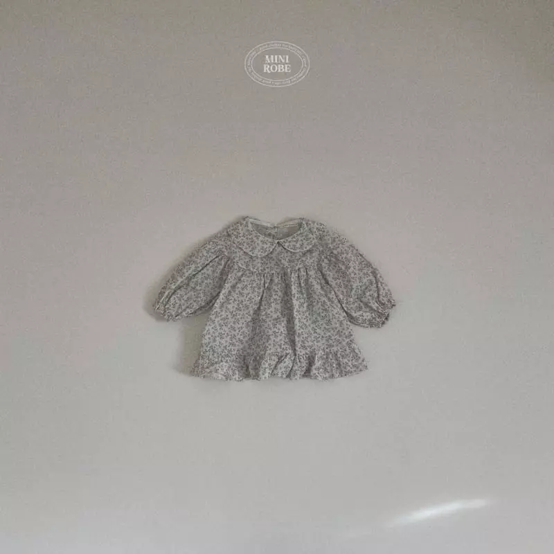 Mini Robe - Korean Baby Fashion - #babyfever - Bebe Circle One-piece