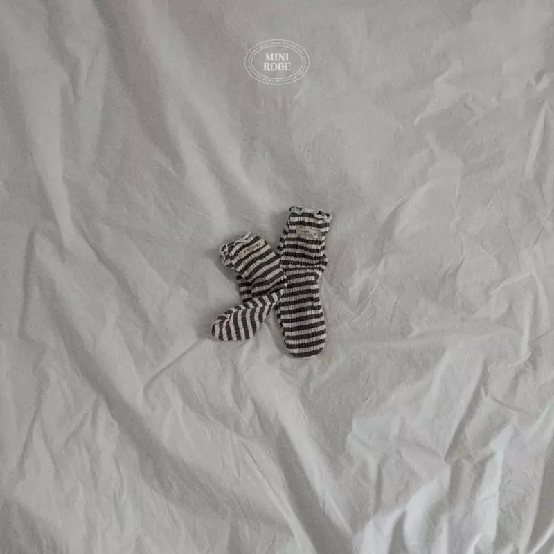 Mini Robe - Korean Baby Fashion - #babyfever - Bebe Doldol Socks - 5