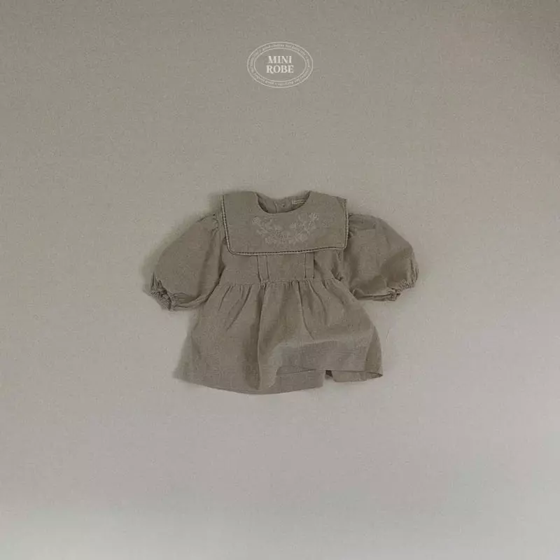 Mini Robe - Korean Baby Fashion - #babyfever - Bebe Sailor One-piece