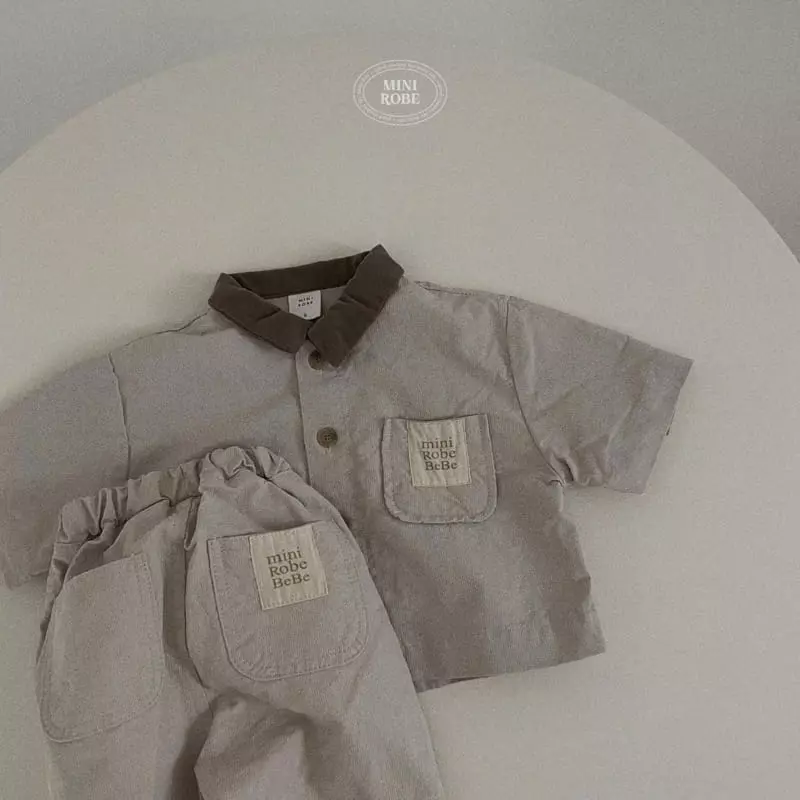 Mini Robe - Korean Baby Fashion - #babygirlfashion - Bebe vintage Shirt - 5