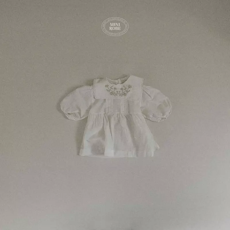 Mini Robe - Korean Baby Fashion - #babygirlfashion - Bebe Sailor One-piece - 2