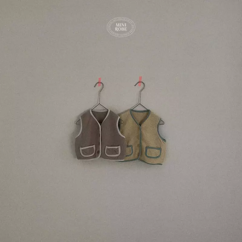 Mini Robe - Korean Baby Fashion - #babylifestyle - Bebe Butter Vest - 8