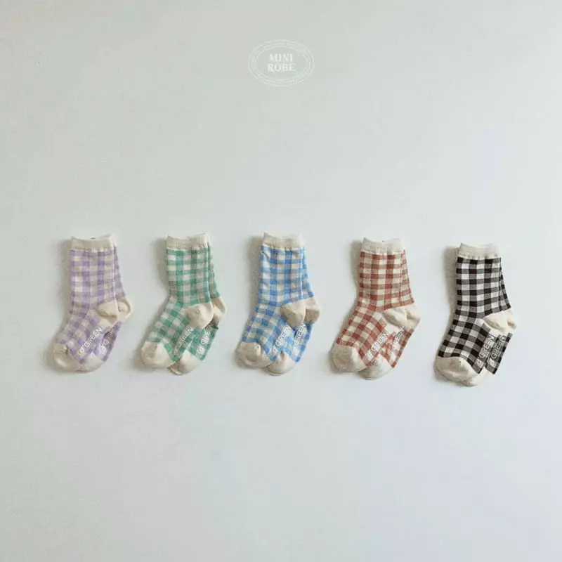 Mini Robe - Korean Baby Fashion - #babyoninstagram - Natural Socks - 7