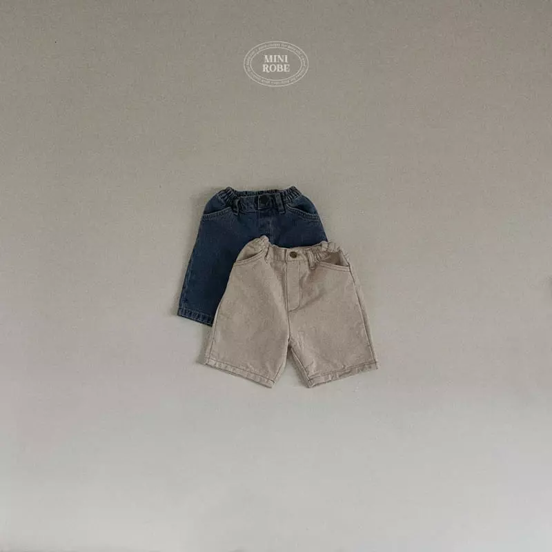 Mini Robe - Korean Baby Fashion - #babyoninstagram - Bebe Burmuda Pants - 3