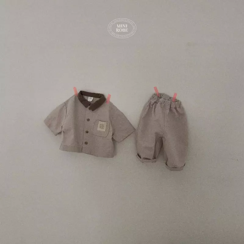 Mini Robe - Korean Baby Fashion - #babyootd - Bebe vintage Shirt - 8