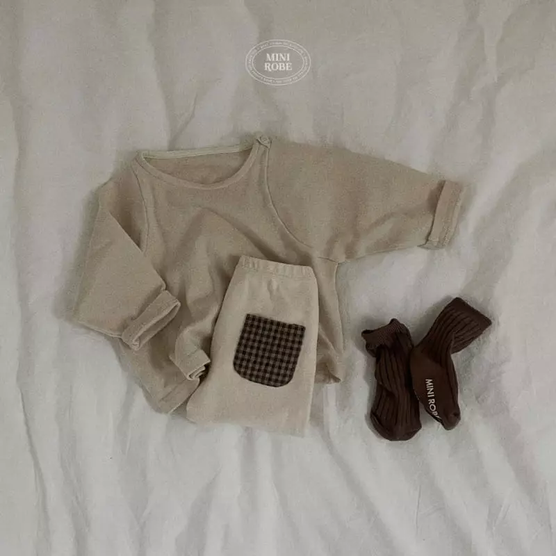 Mini Robe - Korean Baby Fashion - #babyootd - Bebe Check Color Pants - 5