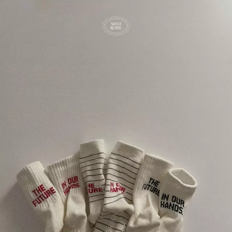 Mini Robe - Korean Baby Fashion - #babyootd - Future Socks
