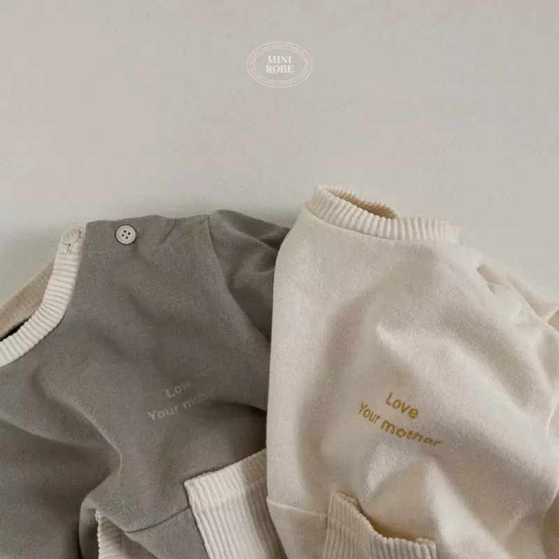 Mini Robe - Korean Baby Fashion - #babyootd - Bebe Milk Lit Bodysuit - 6