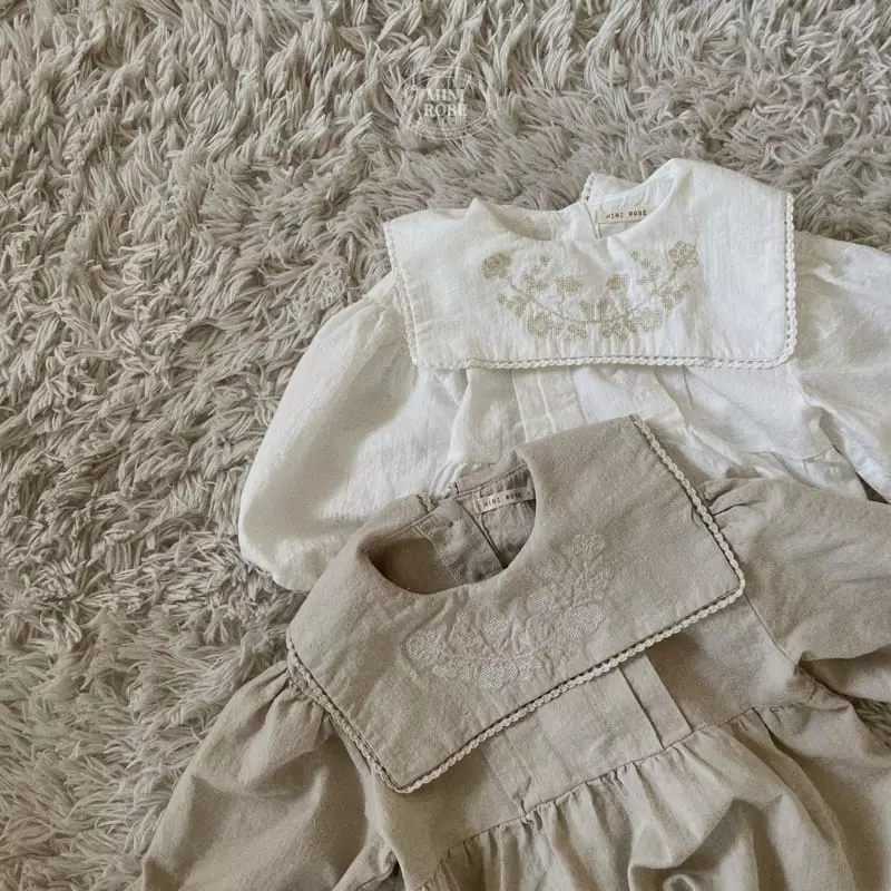 Mini Robe - Korean Baby Fashion - #babyootd - Bebe Sailor One-piece - 5