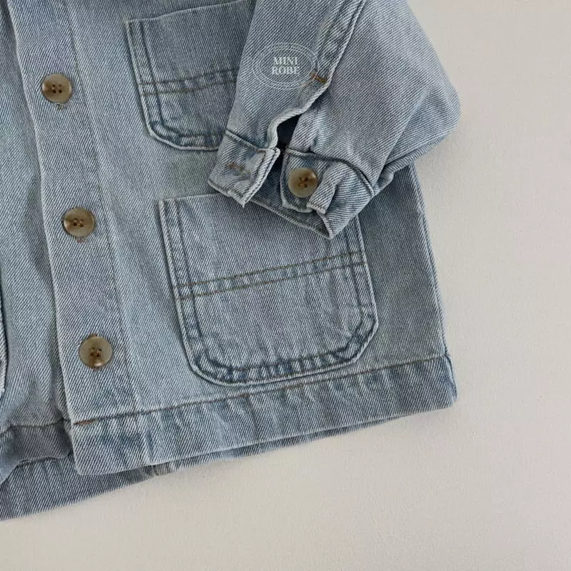 Mini Robe - Korean Baby Fashion - #babyootd - Bebe Classic Jacket - 3