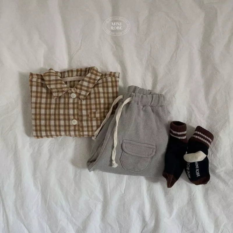 Mini Robe - Korean Baby Fashion - #babyootd - Bebe Blan Shirt - 4