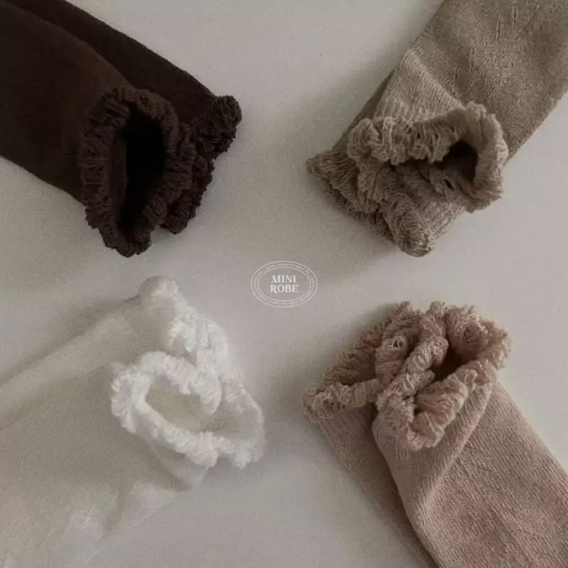 Mini Robe - Korean Baby Fashion - #babyoutfit - Cozy Socks