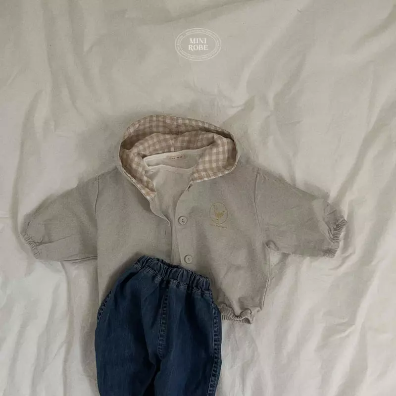 Mini Robe - Korean Baby Fashion - #babyoutfit - Bebe Hoody Jumper - 9
