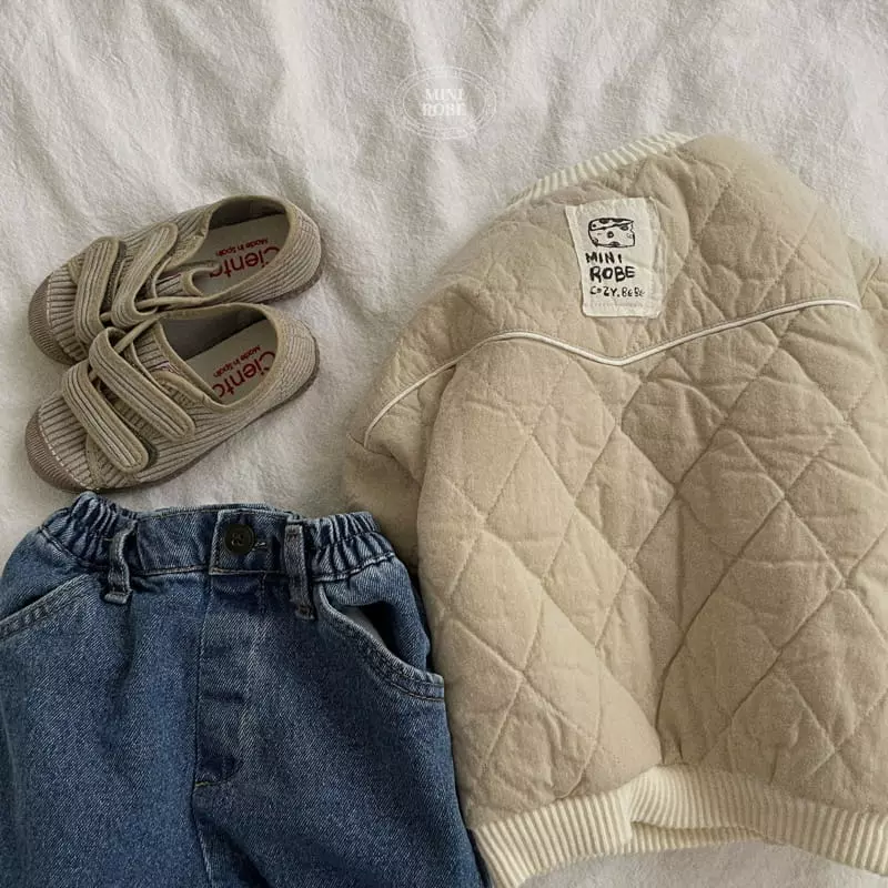 Mini Robe - Korean Baby Fashion - #babyoutfit - Bebe Pping Quilting Jumper - 10