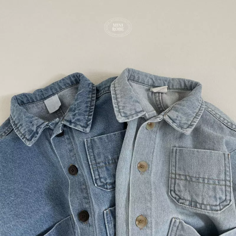 Mini Robe - Korean Baby Fashion - #babyootd - Bebe Classic Jacket - 4