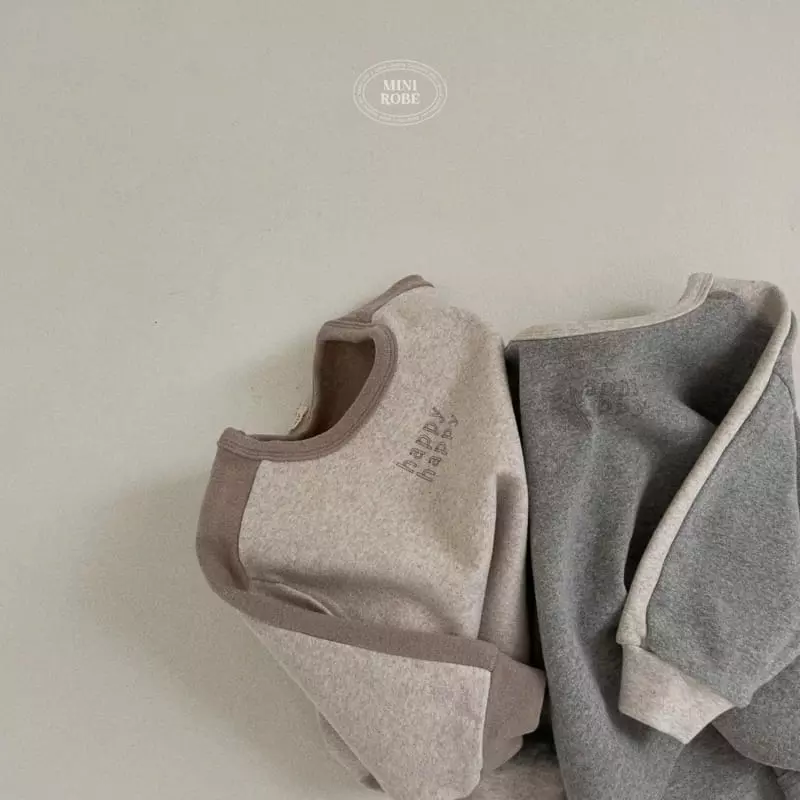 Mini Robe - Korean Baby Fashion - #babyoutfit - Bebe Line Tee - 3