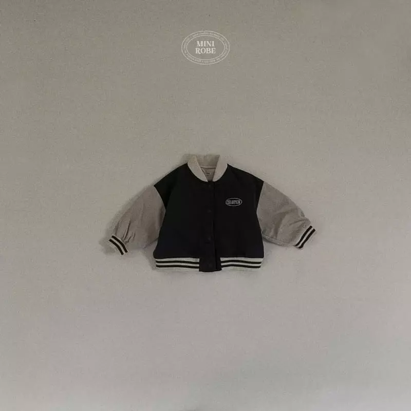 Mini Robe - Korean Baby Fashion - #babywear - Beeb Champion Jumper