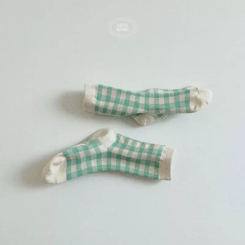 Mini Robe - Korean Baby Fashion - #babywear - Natural Socks - 11
