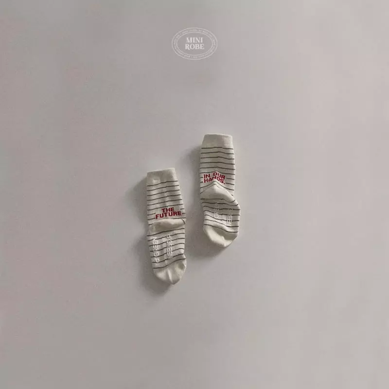 Mini Robe - Korean Baby Fashion - #babyoutfit - Future Socks - 4