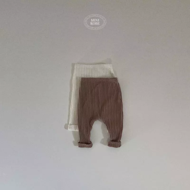 Mini Robe - Korean Baby Fashion - #babywear - Bebe Jacquared Leggings
