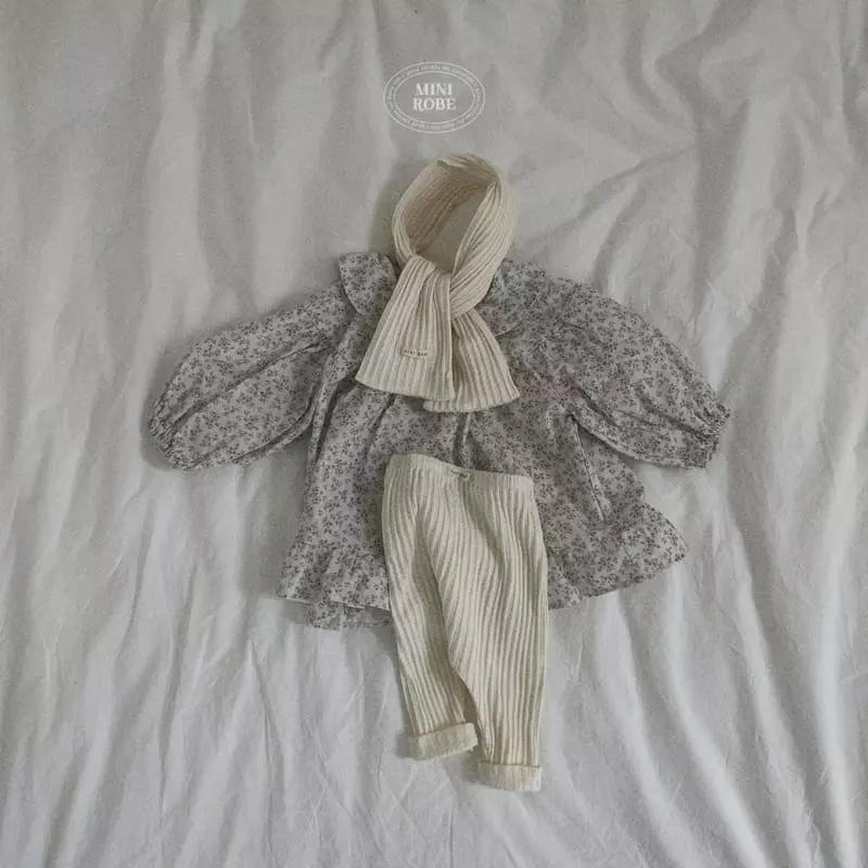 Mini Robe - Korean Baby Fashion - #onlinebabyboutique - Bebe Circle One-piece - 9