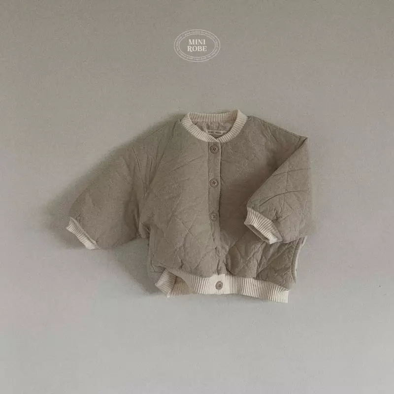 Mini Robe - Korean Baby Fashion - #onlinebabyboutique - Bebe Pping Quilting Jumper - 12