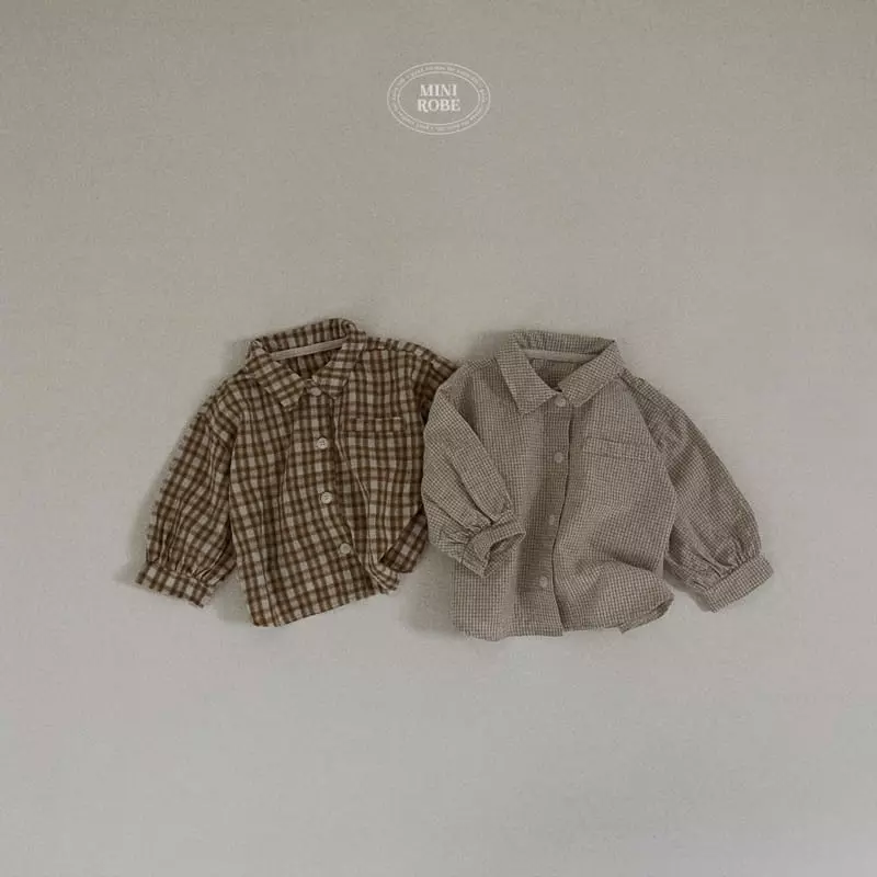 Mini Robe - Korean Baby Fashion - #onlinebabyshop - Bebe Blan Shirt - 8