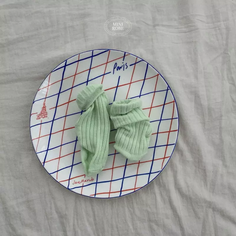 Mini Robe - Korean Baby Fashion - #onlinebabyshop - Pastel Socks - 8